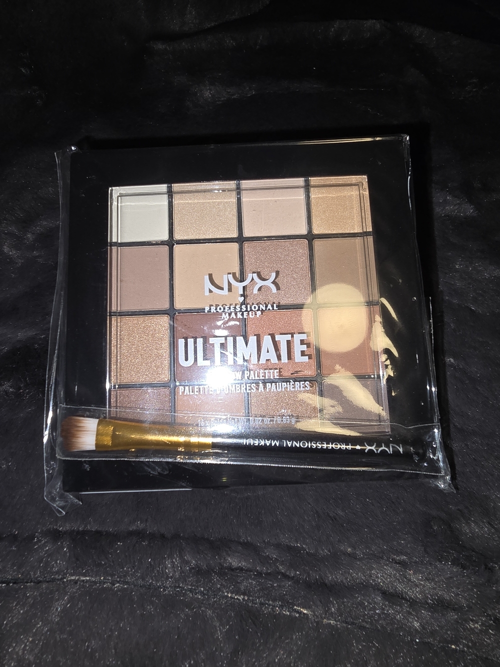 NYX Ultimate Neutral Eyeshadow Palette - Warm Brown & Gold Shades